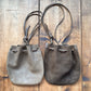 レザー巾着バッグ【Port ポート Lサイズ】TOSS 日本製  Made in japan