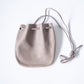 【Port ポート Sサイズ】レザー巾着バッグ TOSS 日本製  Made in japan
